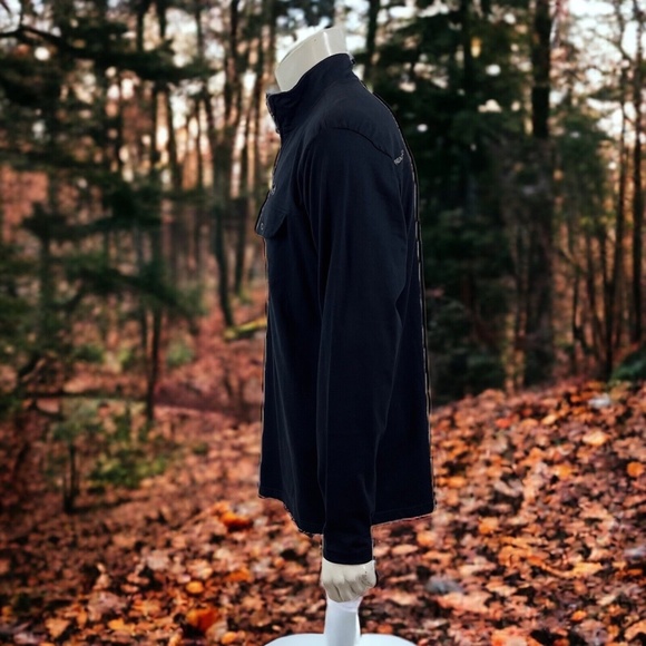 REALTREE® by STAGHORN 1/4 Zip Pullover Black Pocket Mens L - Picture 7 of 16